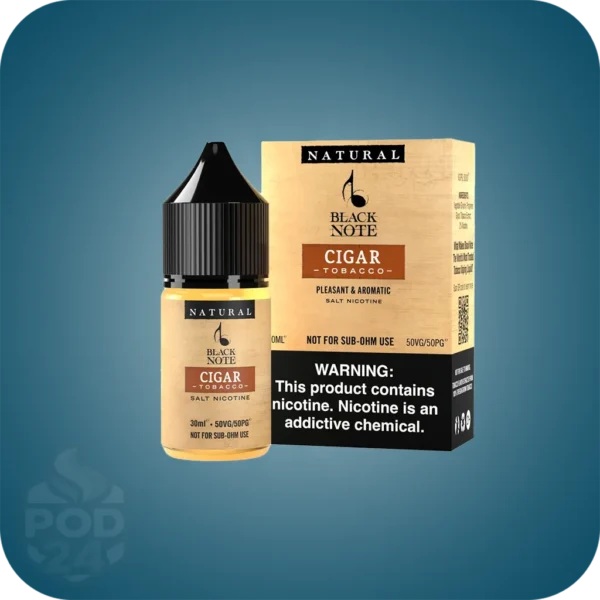 سالت بلک نوت سیگار برگ | Black Note Cigar Salt (تنباکوی خالص)