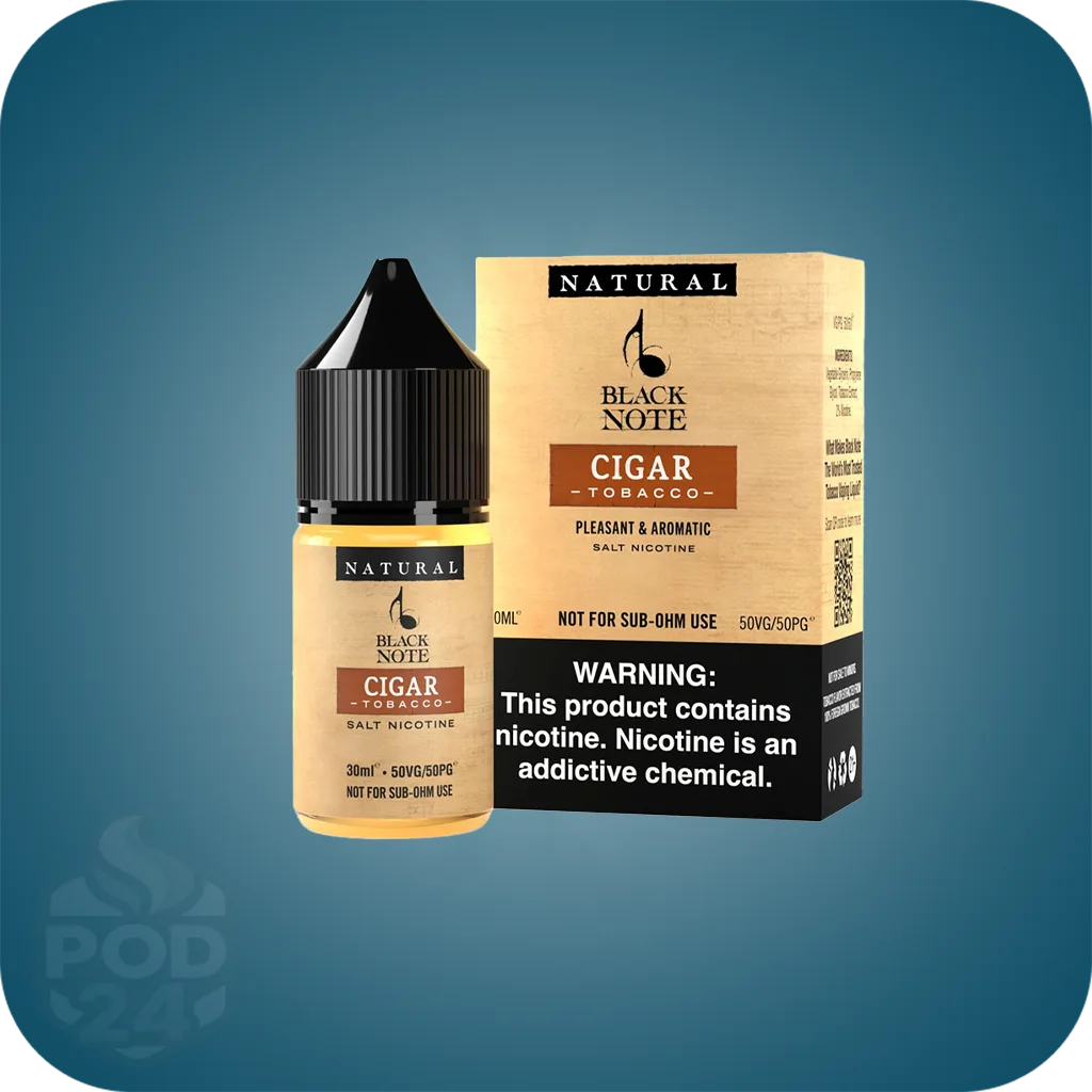 سالت بلک نوت سیگار برگ | Black Note Cigar Salt (تنباکوی خالص)