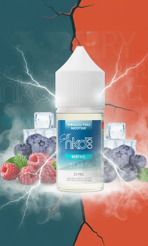 سالت نیکوتین نیکد بلوبری تمشک یخ