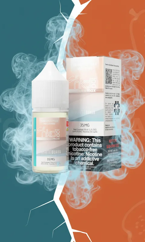 سالت نیکوتین نیکد گواوا توت‌فرنگی یخ