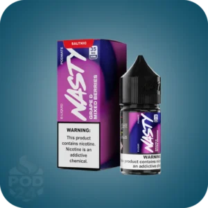 سالت نستی انگور میکس بری | Nasty Salt Grape Mix Berry 🍇🍓 | تجربه‌ای ملس و خاص