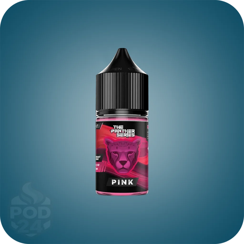 سالت دکتر ویپ پینک (انگور فرنگی پشمک) | Dr Vapes Pink Panther 🐆🍭