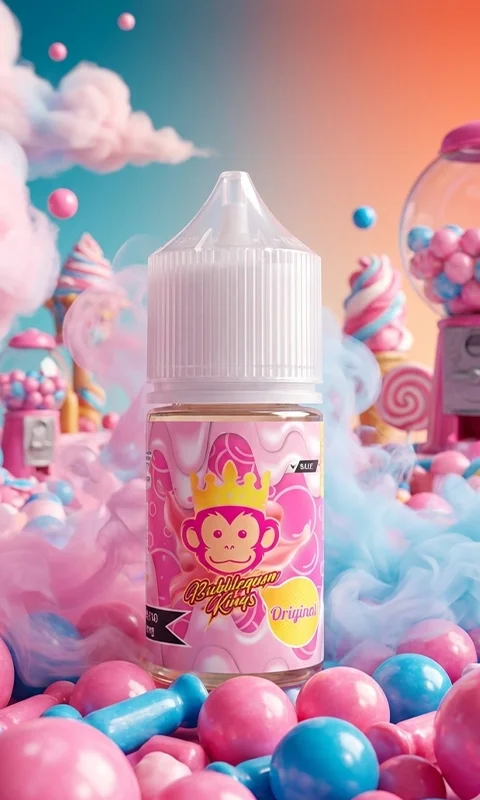 خرید سالت دکتر ویپز آدامس بادکنکی سالت نیکوتین دکتر ویپز آدامس بادکنکی Bubblegum Kings Original