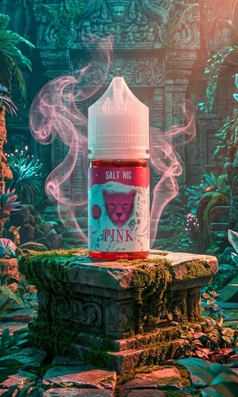 خرید سالت دکتر ویپز پینک آیس سالت نیکوتین دکتر ویپز پینک آیس Dr Vapes Pink Ice انگور فرنگی پشمک یخ