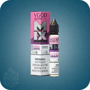 سالت نیکوتین ویگاد آدامس انگور یخ | VGOD Grape Gum Ice MIX