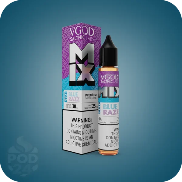 سالت نیکوتین ویگاد بلوبری تمشک یخ | VGOD Blueberry raspberry ice MIX