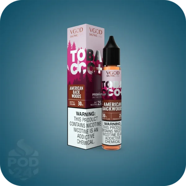 سالت نیکوتین ویگاد تنباکو آمریکایی | VGOD American Backwood