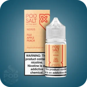 سالت نیکوتین پادسالت سیب هلو | PodSalt Fuji Apple Peach