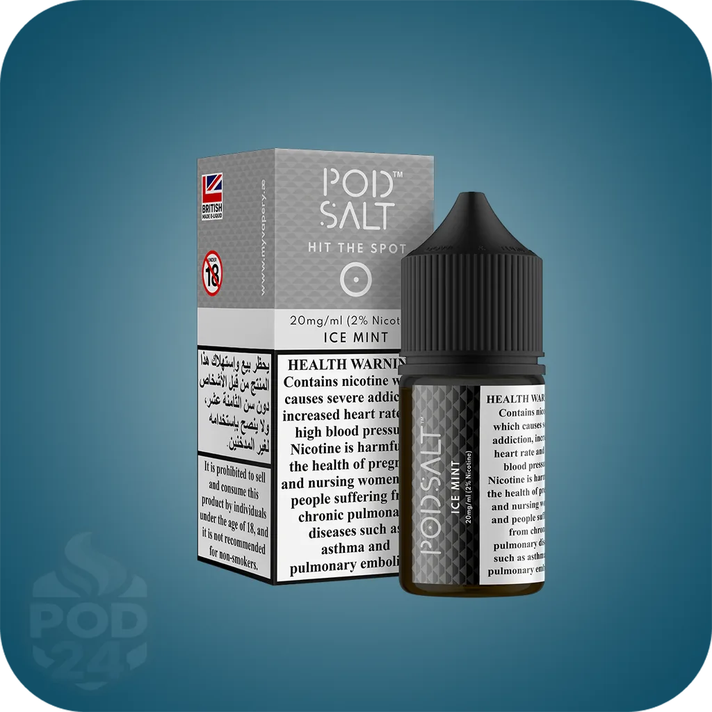 سالت نیکوتین پادسالت منتول یخ | PodSalt Menthol Ice