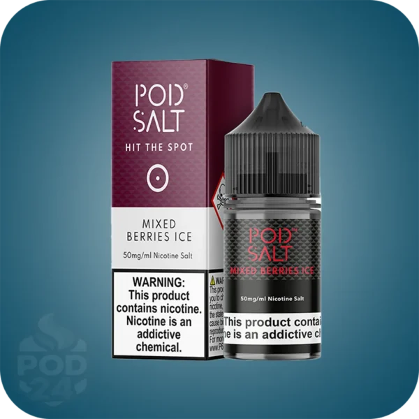سالت نیکوتین پادسالت میکس بری یخ | Mixed Berries Ice