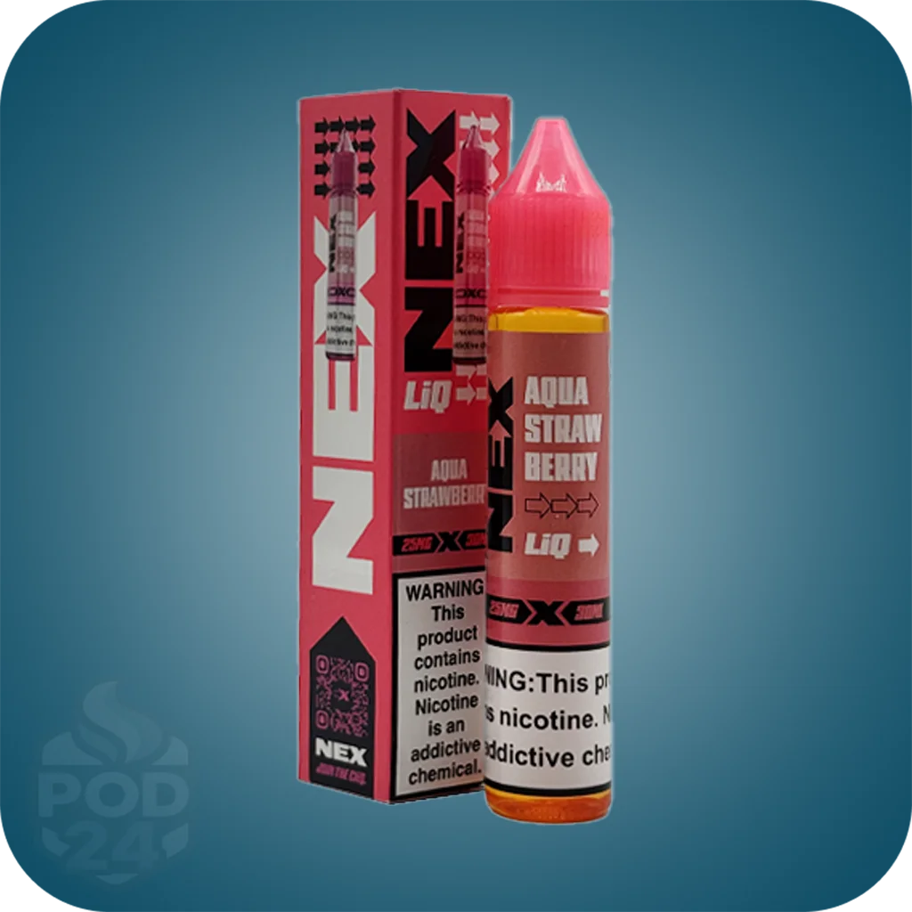 سالت پادسالت آکوا توت فرنگی | Pod Salt Aqua Strawberry 🍓💧 | تازگی خالص