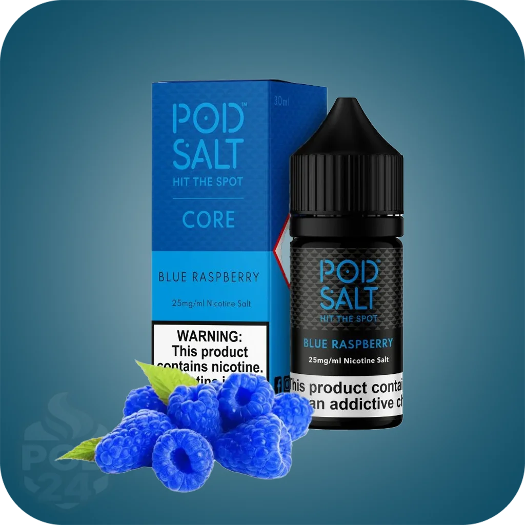 سالت پادسالت تمشک آبی | Pod Salt Blue Raspberry | طعم نوستالژیک و ملس