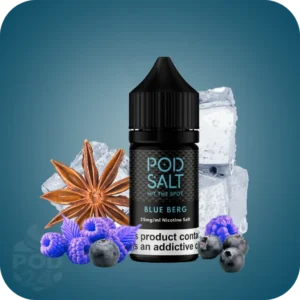 سالت نیکوتین پادسالت بلوبرگ | PodSalt Blueberg