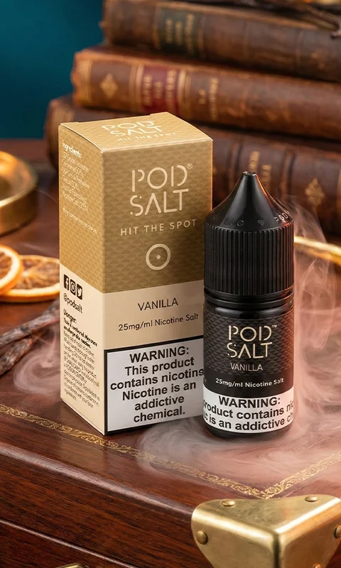 خرید سالت پادسالت وانیل سالت نیکوتین پادسالت وانیل Pod Salt Vanilla