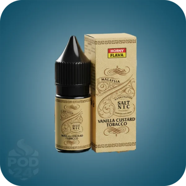 سالت هورنی فلاوا تنباکو وانیل کاستارد | Vanilla Custard Tobacco