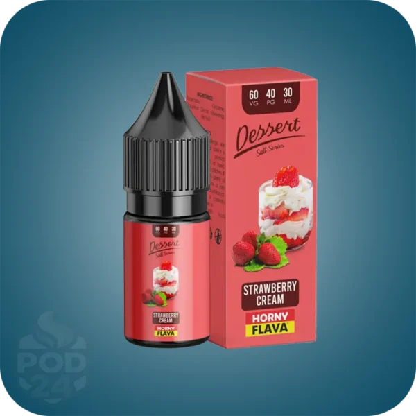سالت هورنی فلاوا توت فرنگی خامه | Horny Flava Strawberry Cream