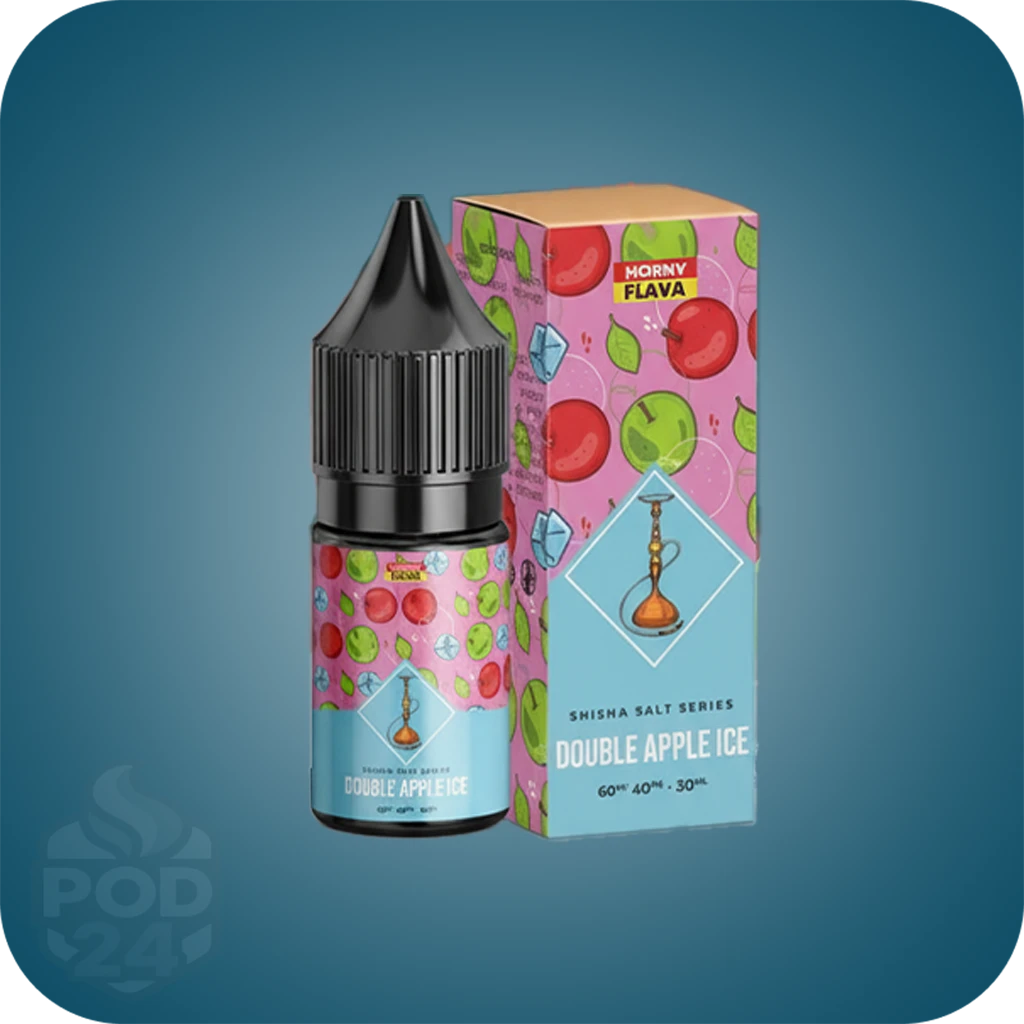 سالت هورنی فلاوا قلیان دوسیب یخ | Horny Flava Shisha Double Apple Ice