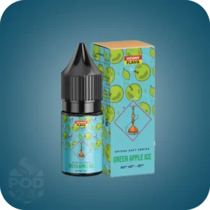 سالت هورنی فلاوا قلیان سیب سبز یخ | Shisha Green Apple Ice