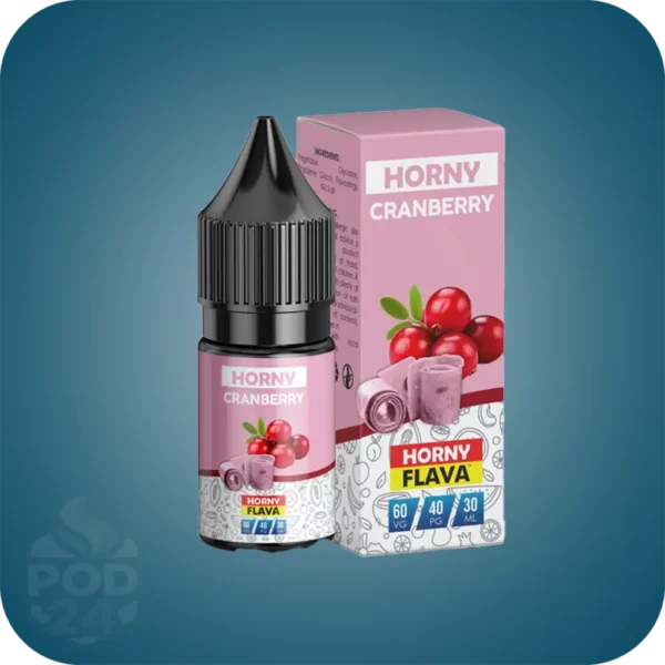 سالت هورنی فلاوا لواشک زغال اخته | Horny Flava Cranberry Leather