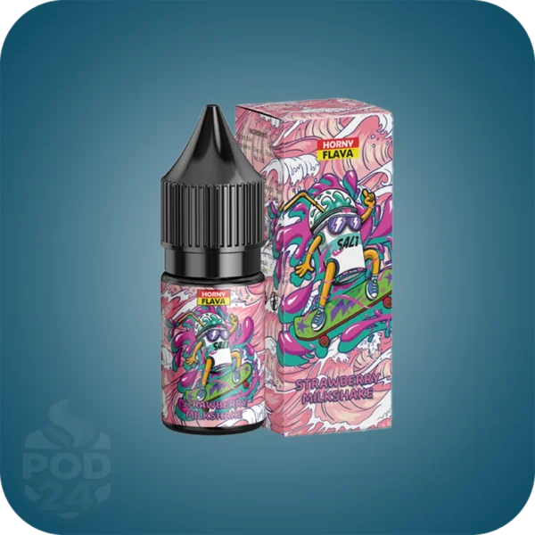 سالت هورنی فلاوا میلک شیک توت فرنگی | Horny Flava Strawberry Milkshake