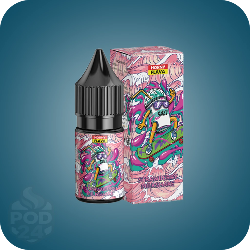 سالت هورنی فلاوا میلک شیک توت فرنگی | Horny Flava Strawberry Milkshake