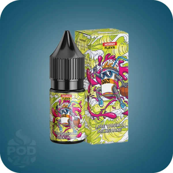سالت هورنی فلاوا میلک شیک لیمو وانیل | Lime Vanilla Milkshake