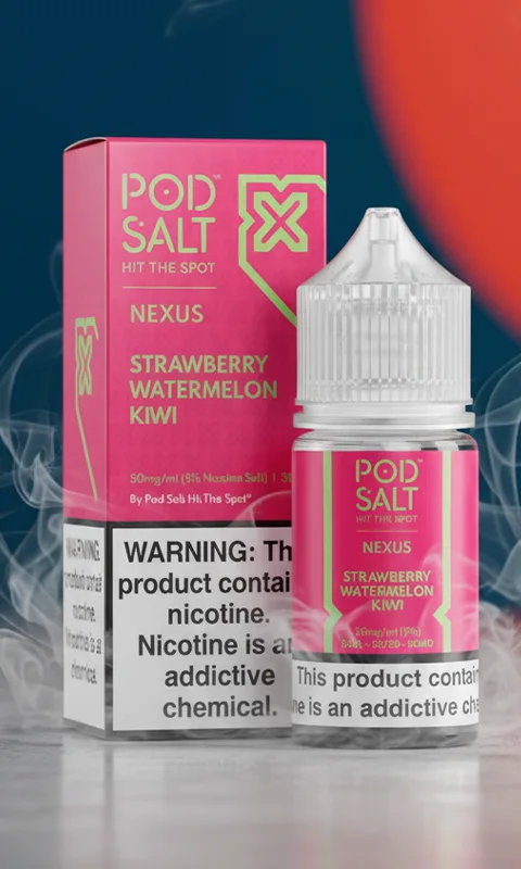 سالت نیکوتین پادسالت توت‌فرنگی هندوانه کیوی