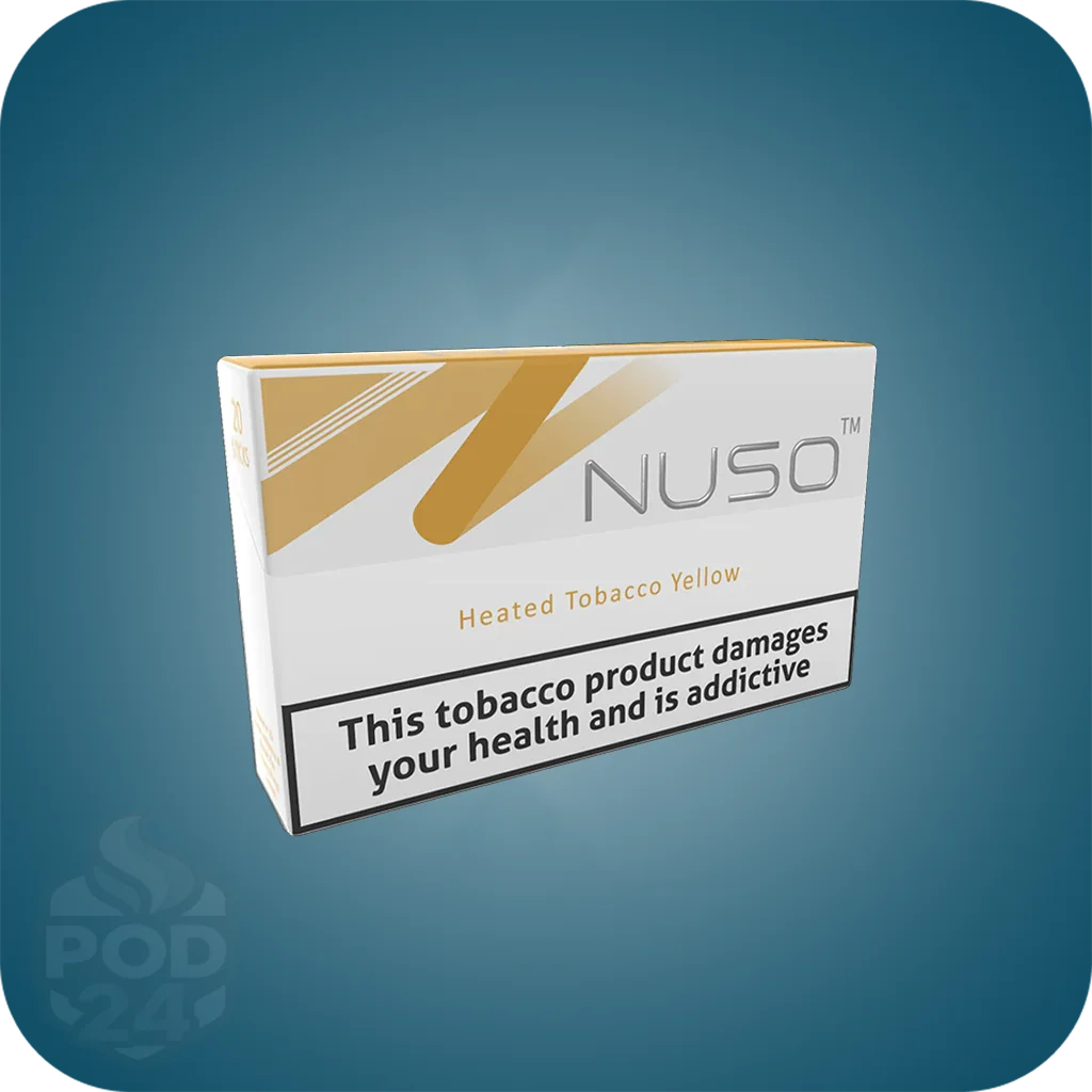 فیلتر نوسو زرد | Nuso Yellow 🍋✨ | توتون لایت با رایحه ملایم مرکبات