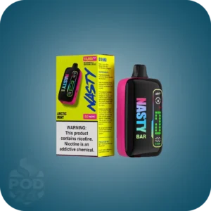 خرید پاد یکبار مصرف نستی ۱۶۰۰۰ پاف | Nasty Bar 16K (نمایشگر دار)