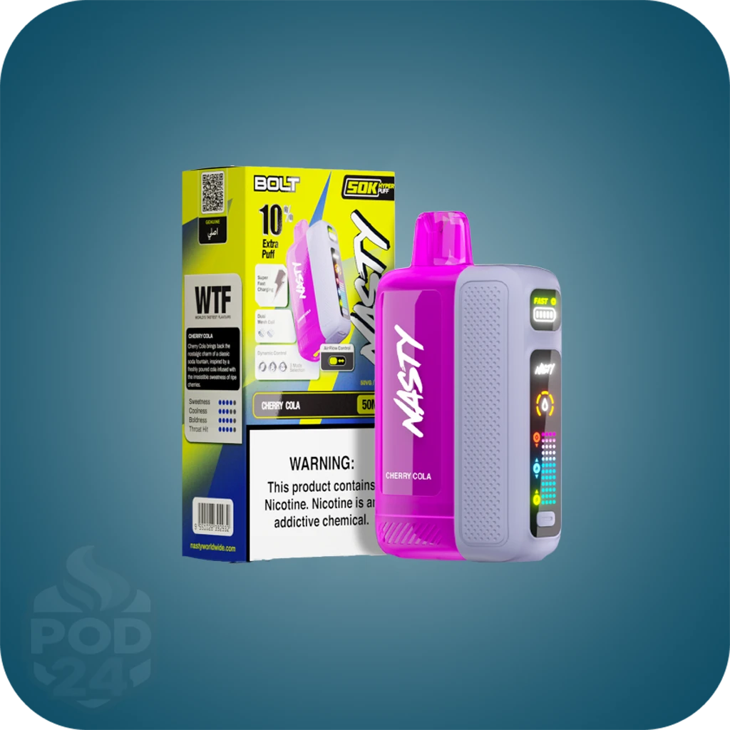 پاد یکبارمصرف نستی 50000 پاف | Nasty Bar 50K Puffs