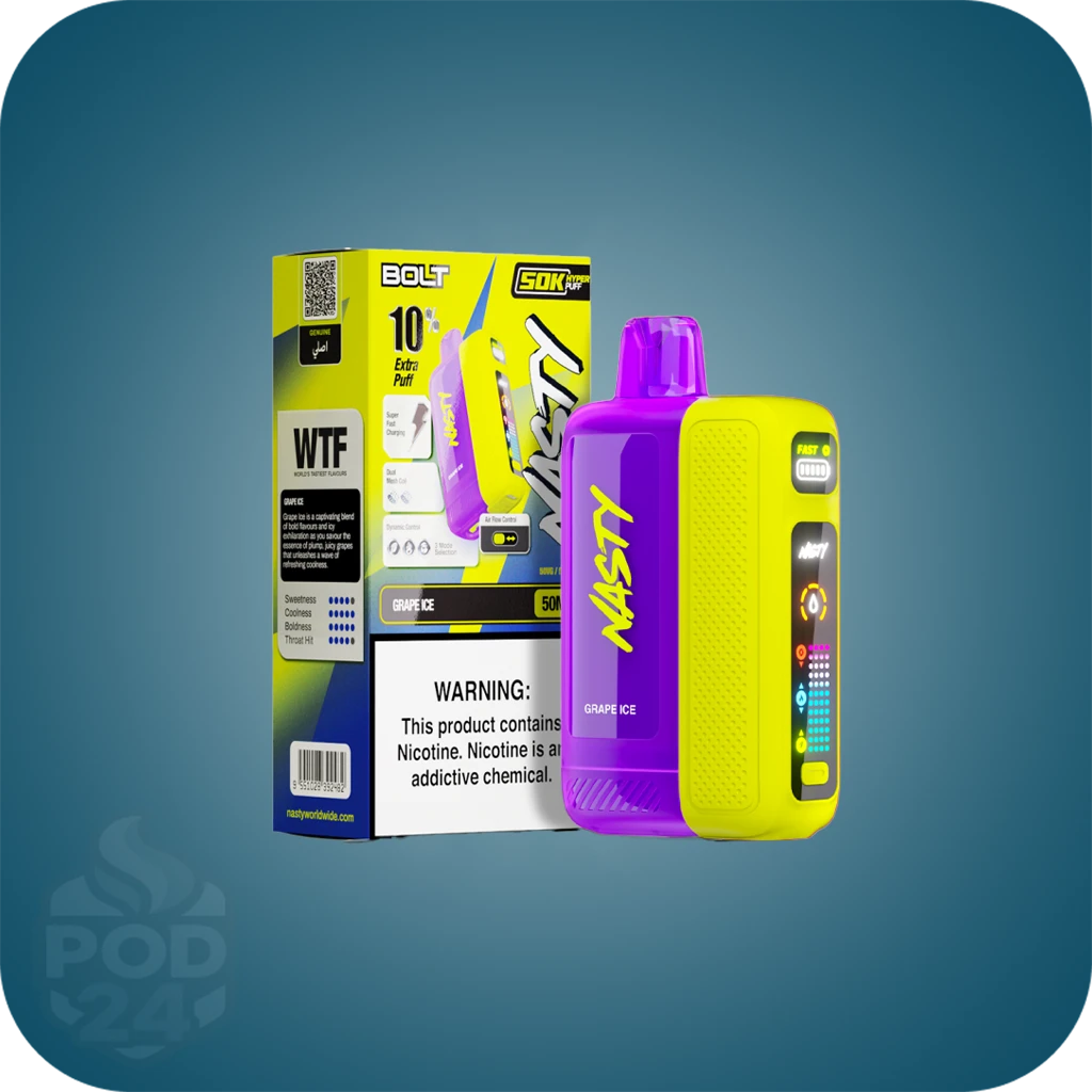 پاد یکبارمصرف نستی 50000 پاف | Nasty Bar 50K Puffs