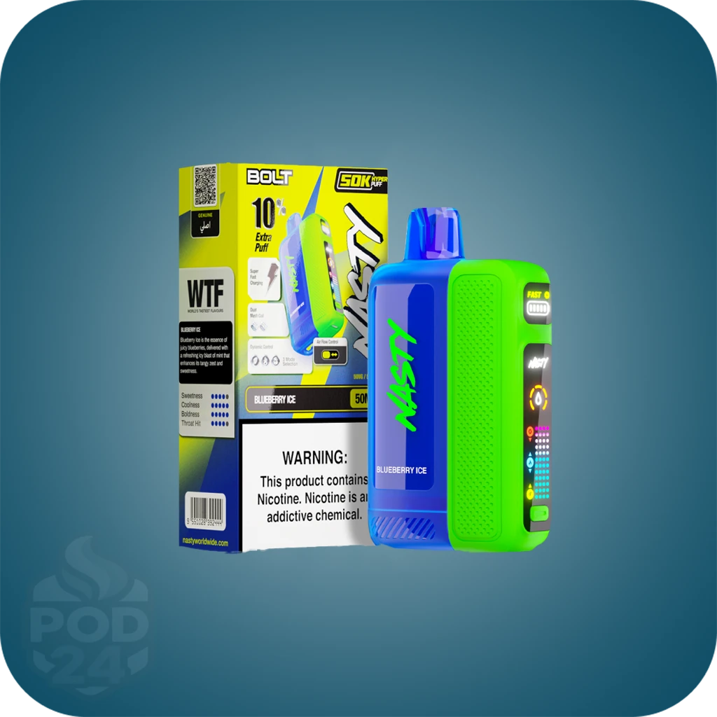 پاد یکبارمصرف نستی 50000 پاف | Nasty Bar 50K Puffs