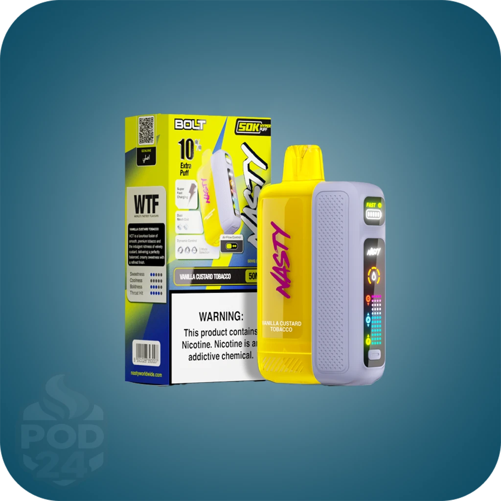 پاد یکبارمصرف نستی 50000 پاف | Nasty Bar 50K Puffs