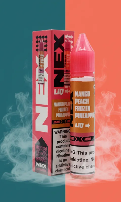 سالت نیکوتین پادسالت انبه هلو آناناس یخ