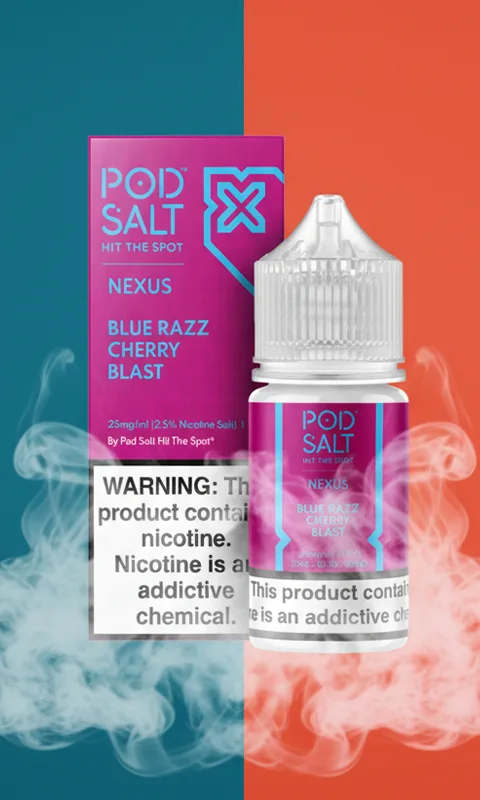 سالت نیکوتین پادسالت تمشک آبی و گیلاس