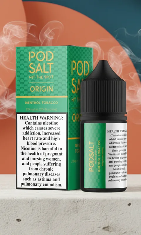 سالت نیکوتین پادسالت منتول توباکو