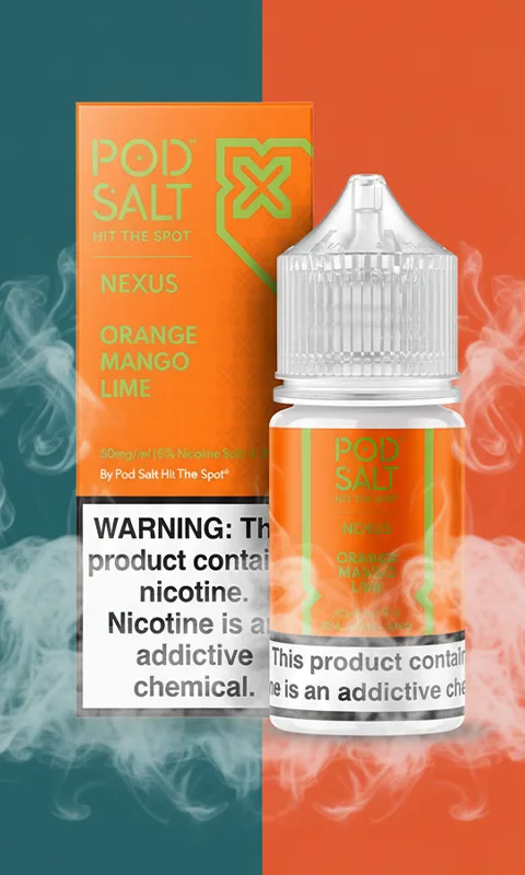 سالت نیکوتین پادسالت پرتقال انبه لیمو