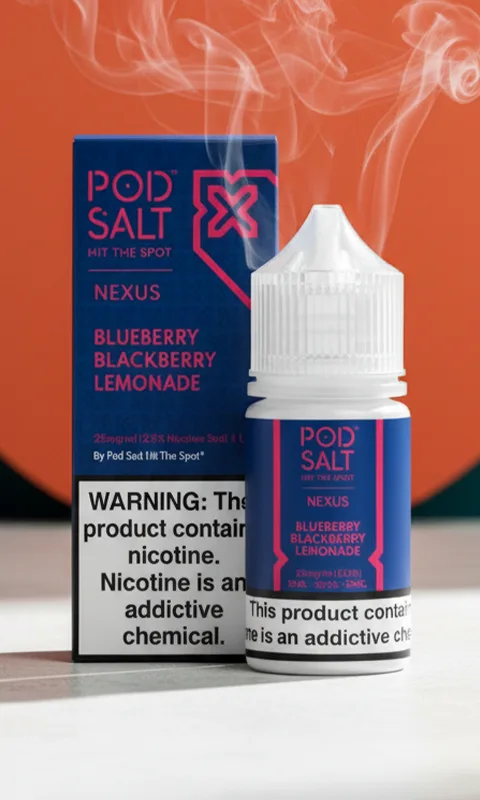 سالت نیکوتین پادسالت بلوبری تمشک سیاه لیموناد