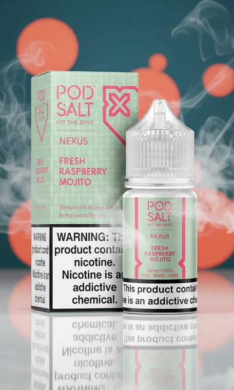 سالت نیکوتین پادسالت موهیتو تمشک