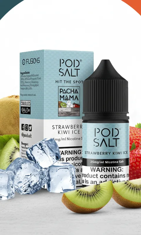 سالت نیکوتین پادسالت توتفرنگی کیوی