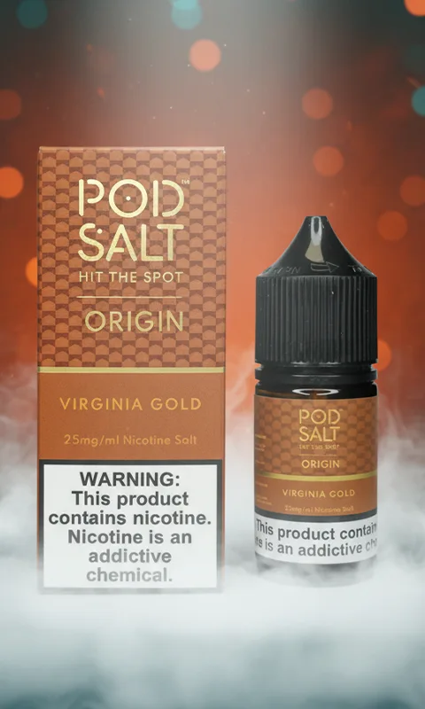 سالت نیکوتین پادسالت تنباکوی ویرجینیا گلد