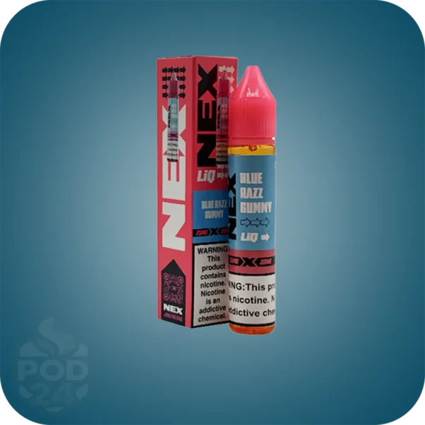 سالت نیکوتین پادسالت پاستیل تمشک آبی | PodSalt Blue Razz Gummy