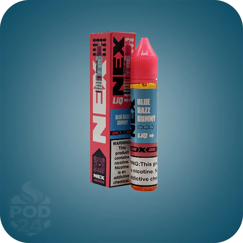 سالت نیکوتین پادسالت پاستیل تمشک آبی | PodSalt Blue Razz Gummy