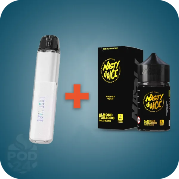 خرید پکیج اورسا Nano Air و سالت تنباکو بادام نستی (Gold Blend)