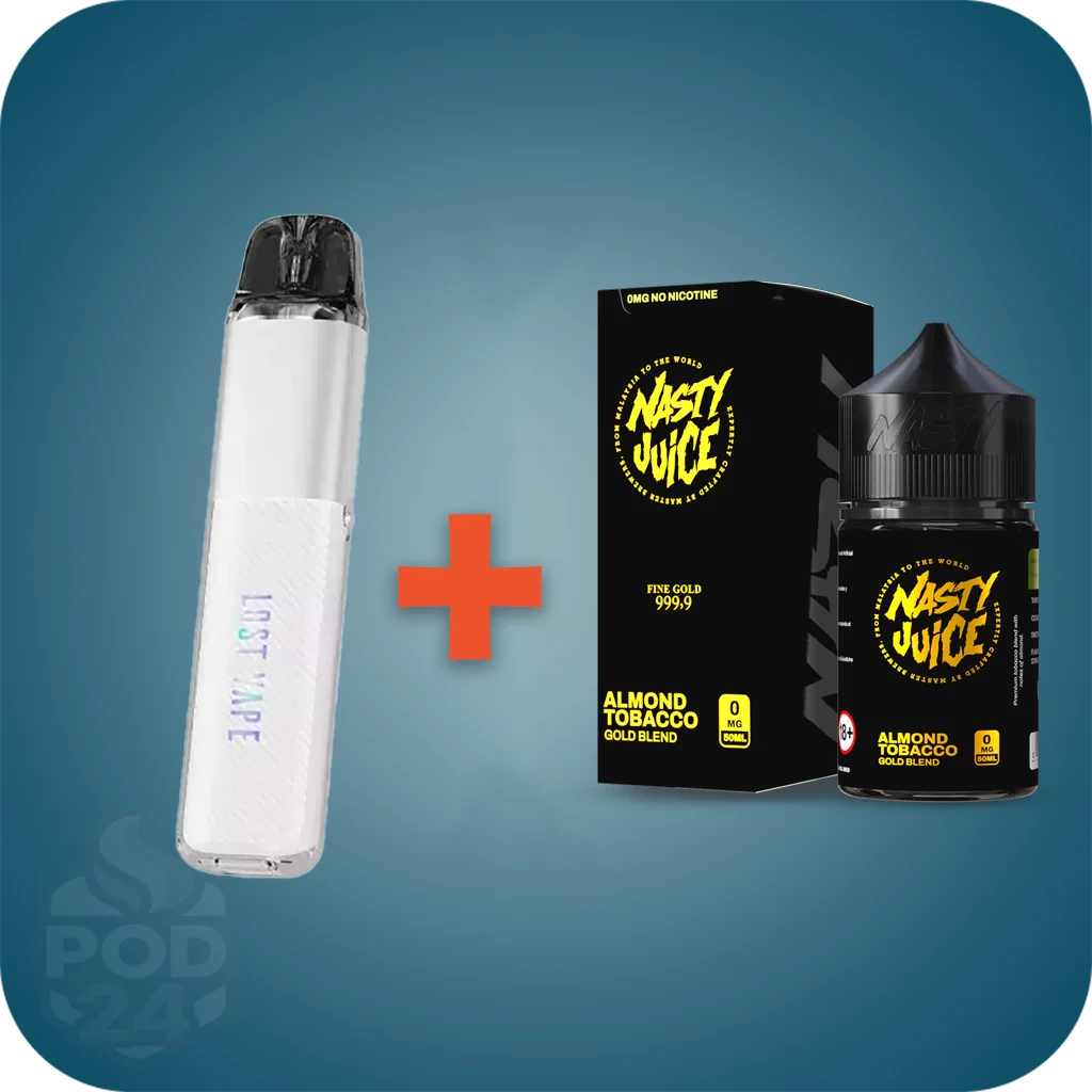 خرید پکیج اورسا Nano Air و سالت تنباکو بادام نستی (Gold Blend)