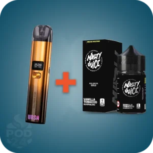 پکیج فول‌ست اورسا نانو پرو + سالت نستی سیلور + کارتریج اضافه