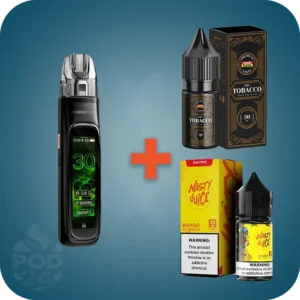 پکیج طلایی فری‌مکس | دستگاه هوشمند + ۲ سالت + کارتریج